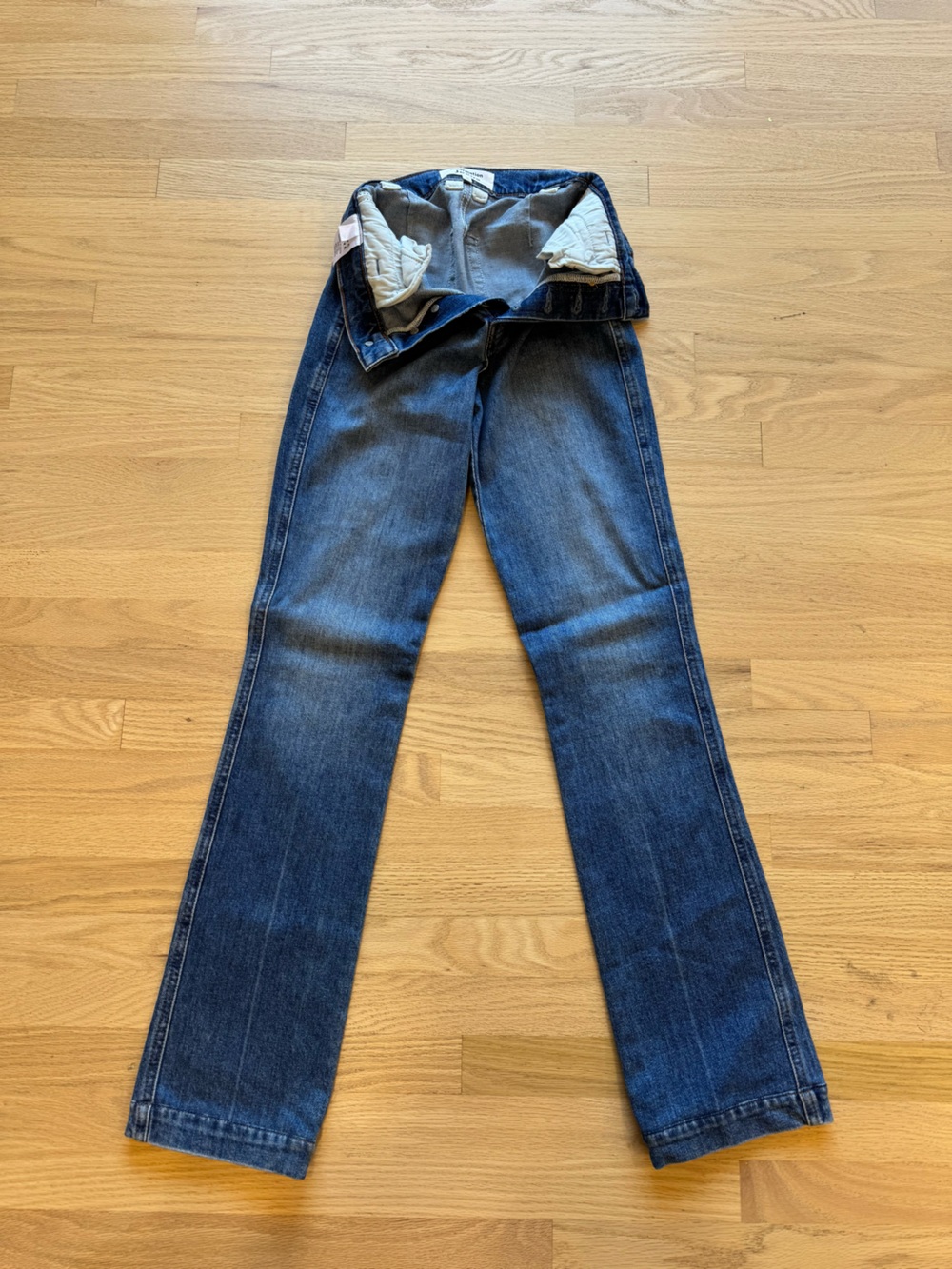 Reformation woman’s Dark Blue Slim Straight Jeans
